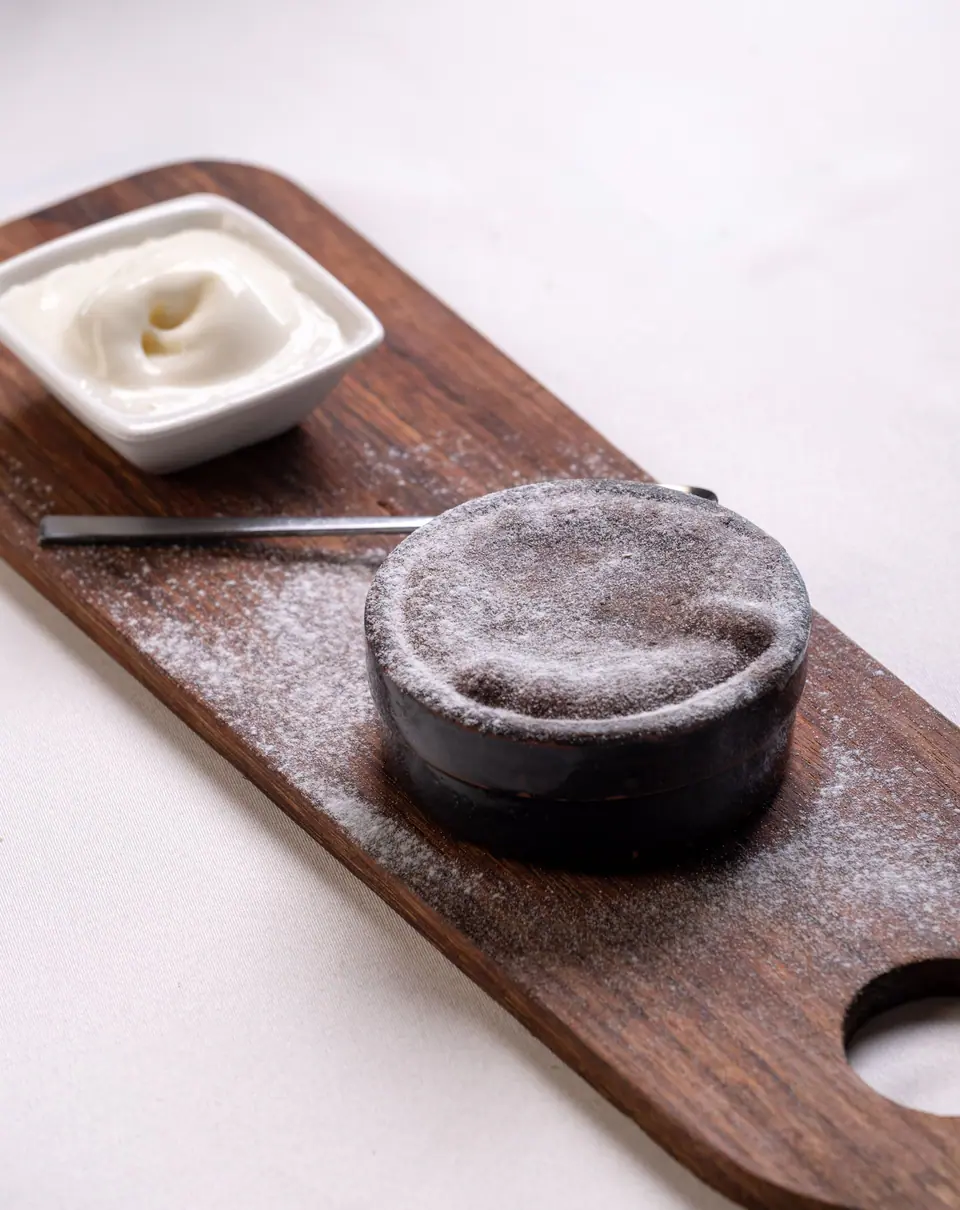 Ahşap tahta üzerinde sufle